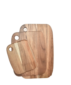 Acacia Wood Chopping Board Solid Wood Cutting Board Outdoor Camping Portable Fruit Board