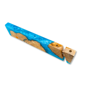 Chanukah lamp Epoxy resin hanuka menorah Modern Judaica Gift